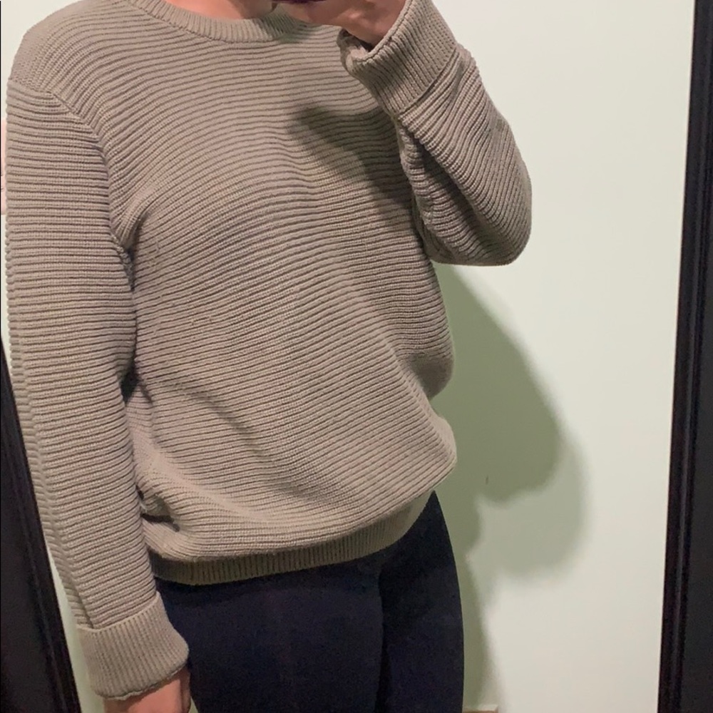 H&M Oversized Ribbed Sweater